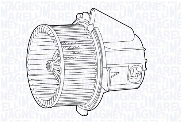 MAGNETI MARELLI Elektrimootor,salongiventilaator 069412669010